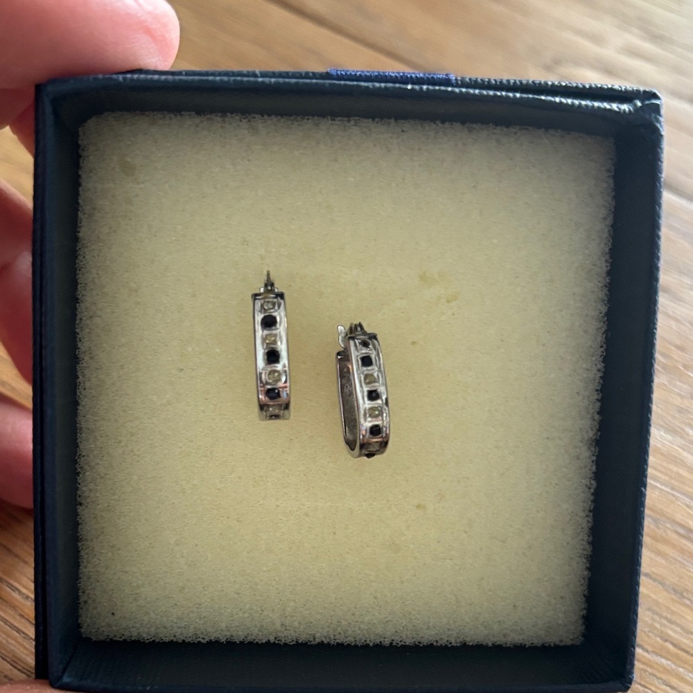 Elegant Silver Hoop Earrings